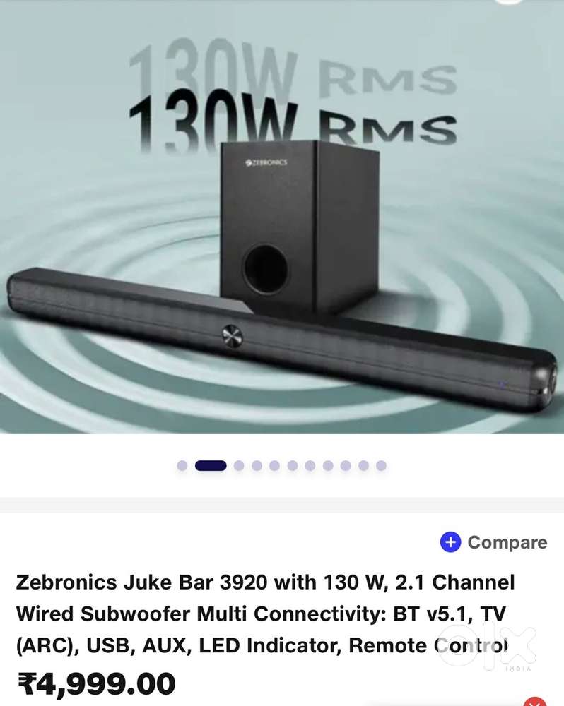 Zebronics zeb-juke sound bar