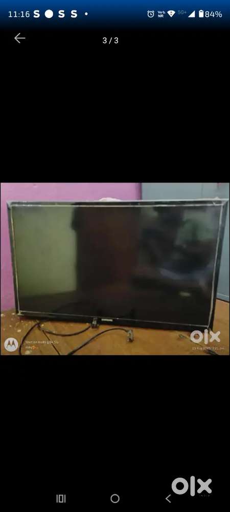 Samsung ka tv hai display pe picture show nhi krta h sound qualitygood