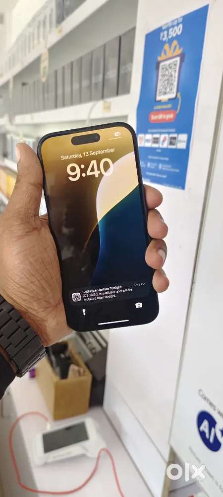 IPHONE 15 128GB 100BH FULL BOX AVAILABLE IN LOW PRICE