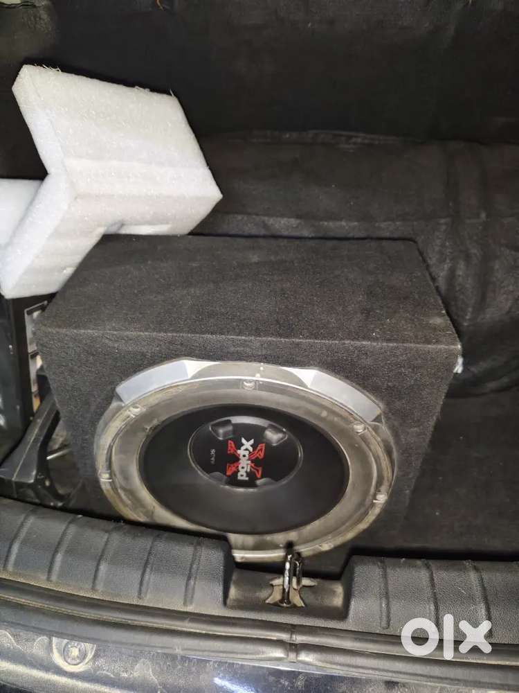 Woofer and amplifier