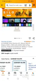 32 inch LG smart LED