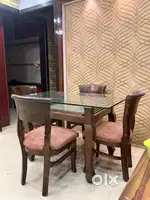 Wood Dinning table 4 seater