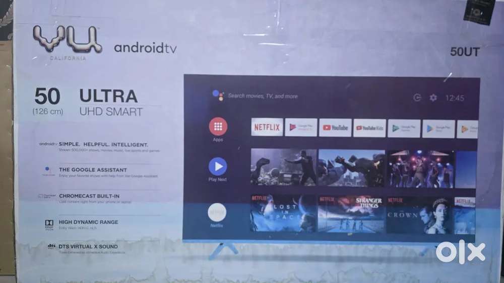 Vu (50 inches) 4K Ultra HD LED TV (2020 Model)