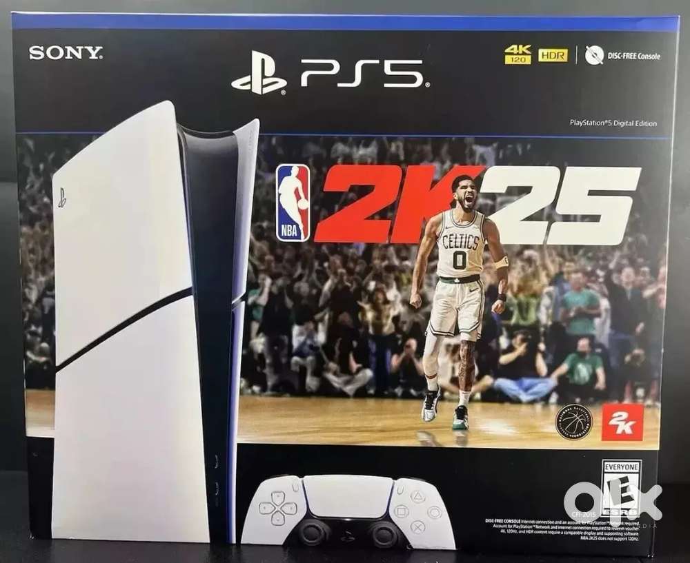 Sony PlayStation 5 Slim Console Digital Edition - NBA 2K25 Bundle 1 TB