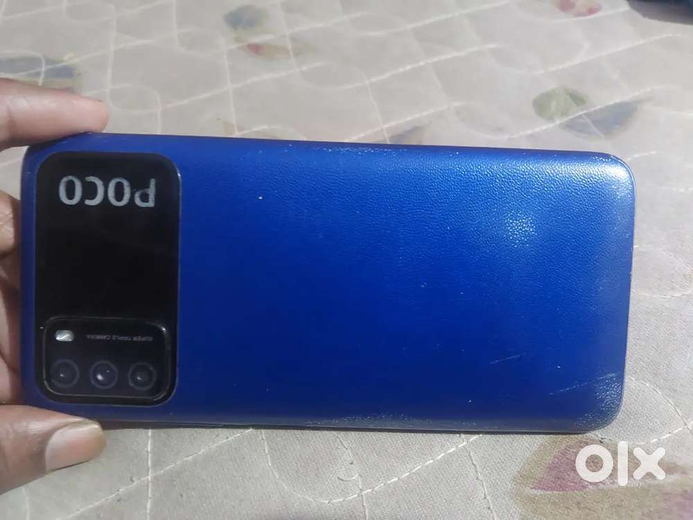 Poco m3 6+64 ram rom 6000 mha battery  only phone