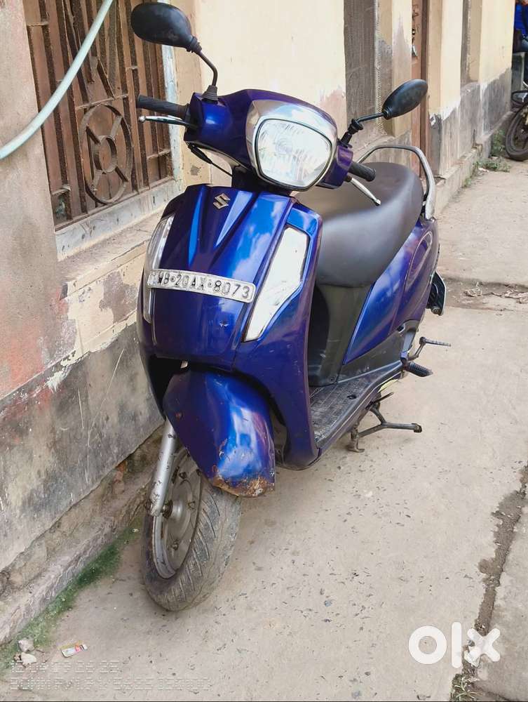 . Suzuki Access 125 (Blue) – Well Maintained – Drum Brake Model