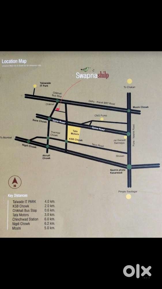 2bhk SALE - Covered Parking