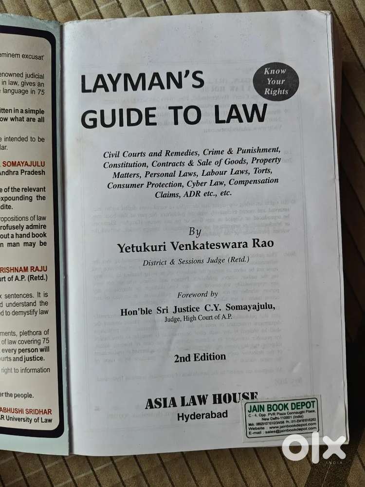 Layman guide to law