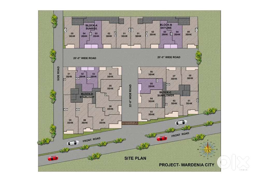 2bhk ready to move - 43 lakh only