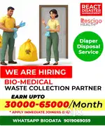 Waste collection staff cum driver