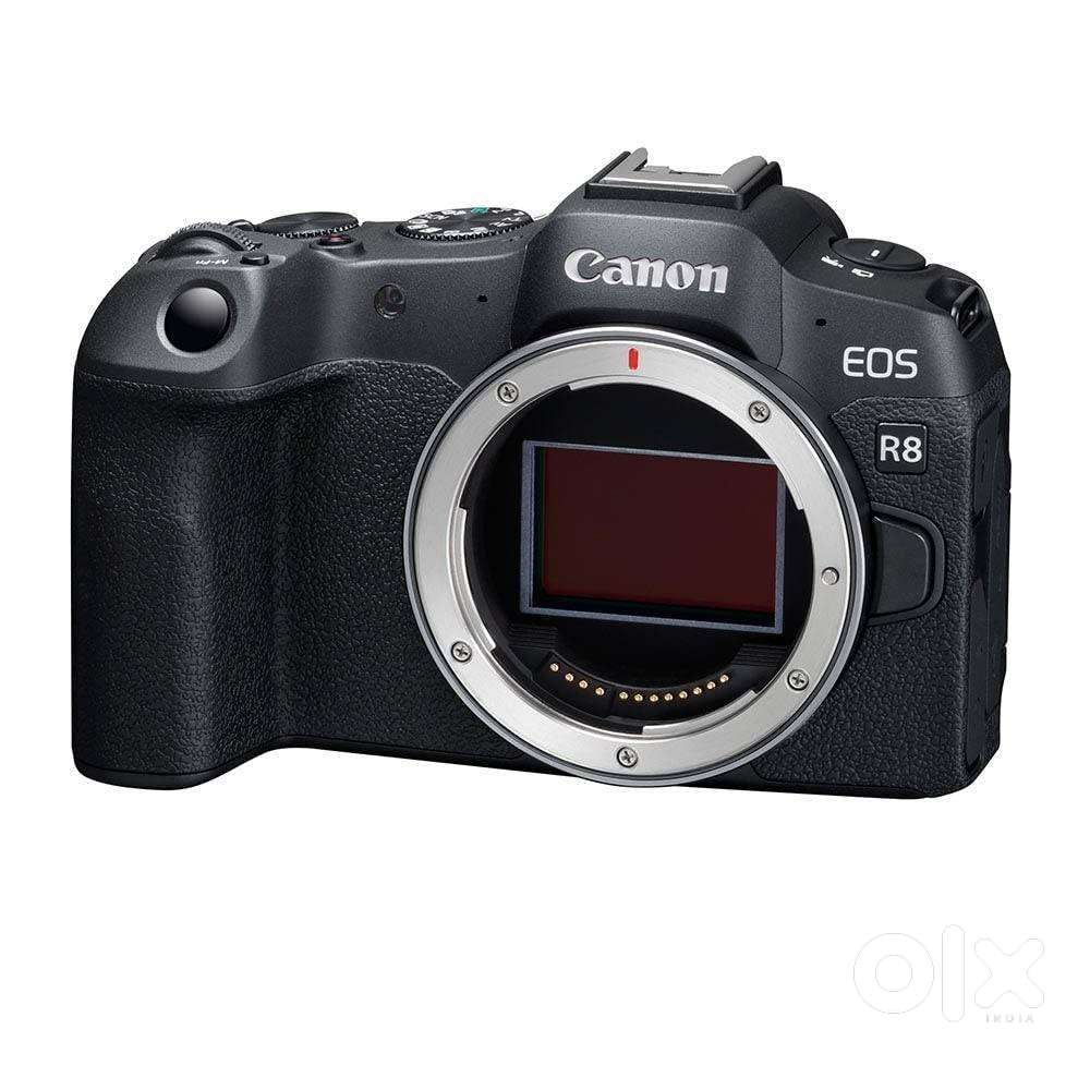 Canon EOS R8 Full-Frame 24.2 MP Mirrorless Camera Body  -(Black)
