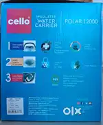 CELLO INSULATED WATER CARRIER ( BROWN) 11 L.