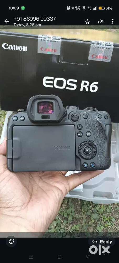 Canon EOS r6 Body