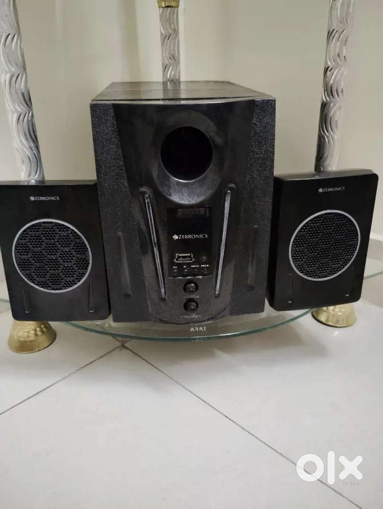 Zebronics 2.1 Speaker System with remote