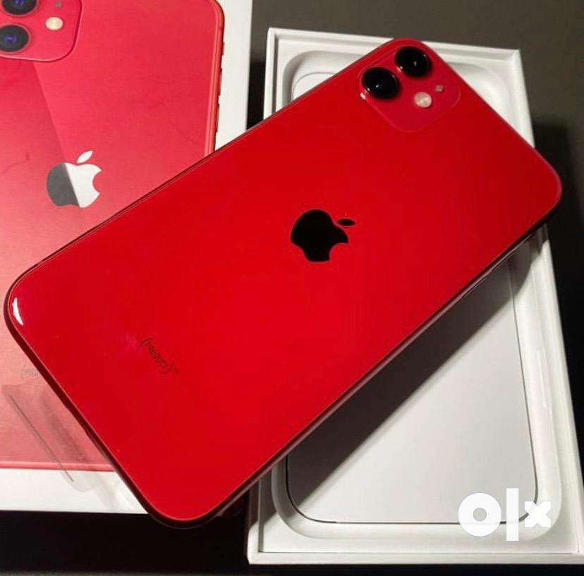 Iphone 11 Ruby red with all accessories available, box and bill also