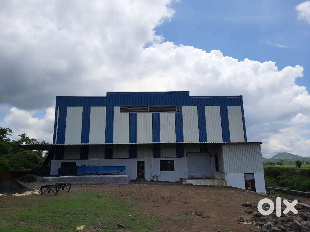 20 Guntha Land With Industrial shed 5000 sq feet for sell