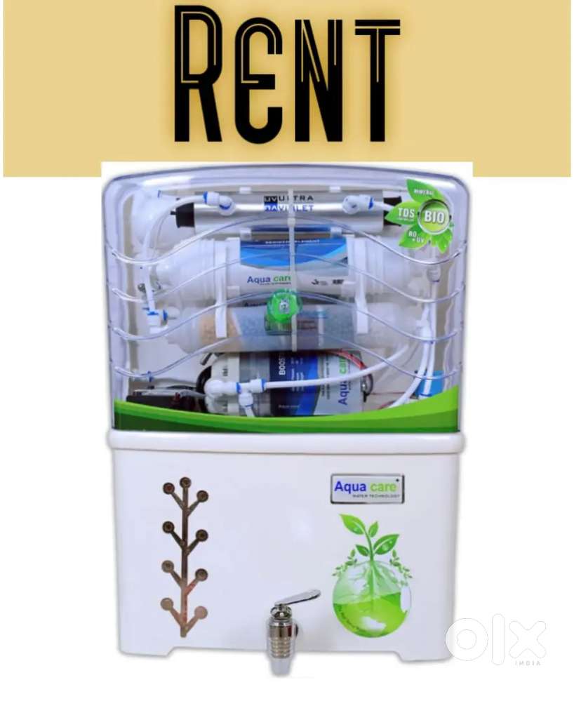 Water purifier available on rent