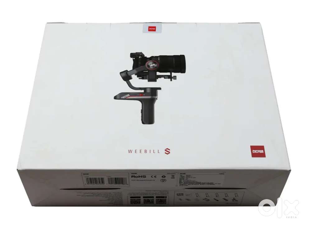 Weebill S gimbal Zhiyun gimble Box accessories everything