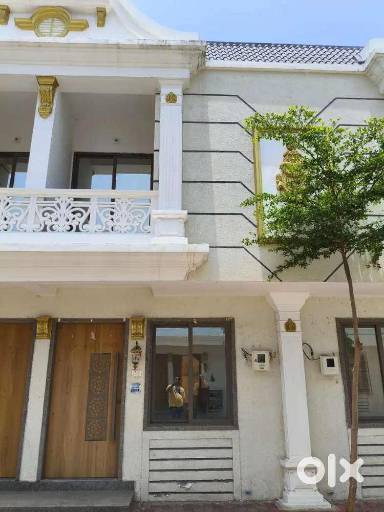 2 bhk personal garden row house sell @ gruham 30 lacks