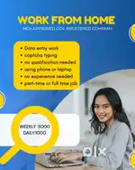 DATA ENTRY WORKS ( WORK FROM HOME)