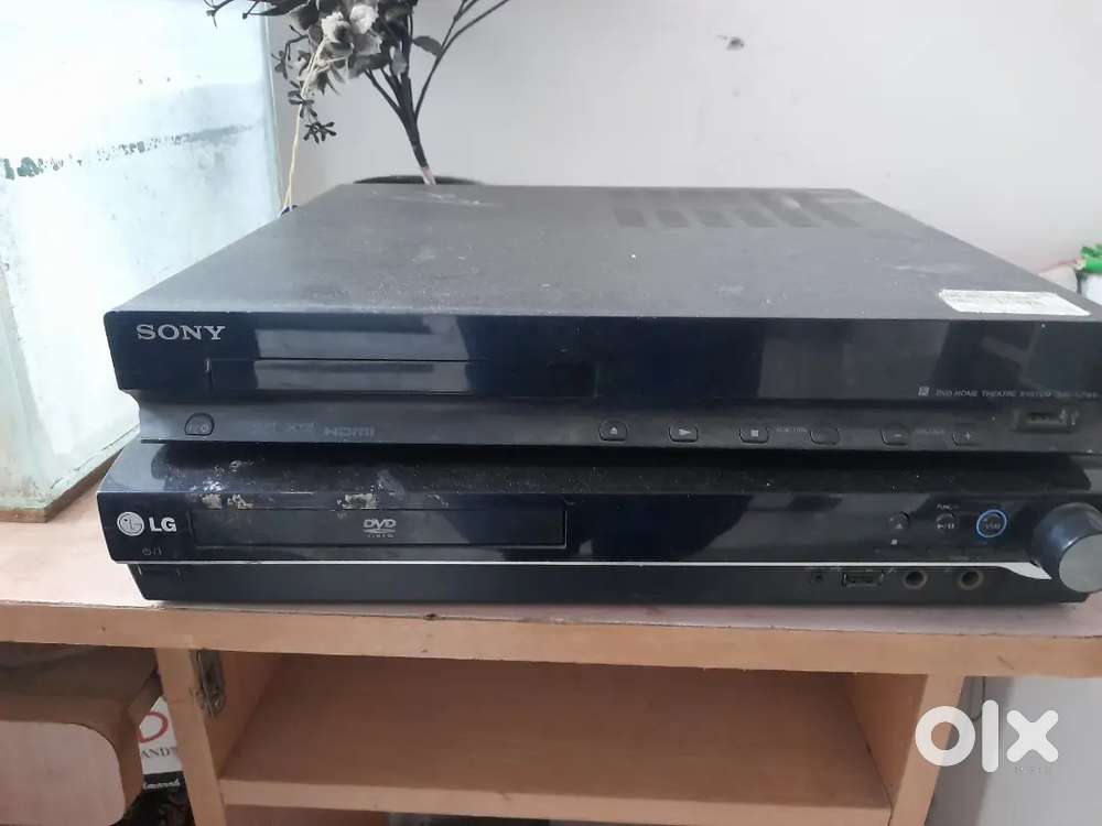 Dvd and amplifier sony and Lg