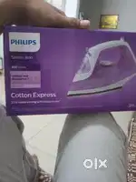 New Philips Steam iron and havells trimmer