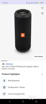 Jbl flip 3 stealth all parts available new condition