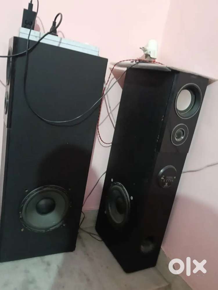 Rozal speaker tower double bass