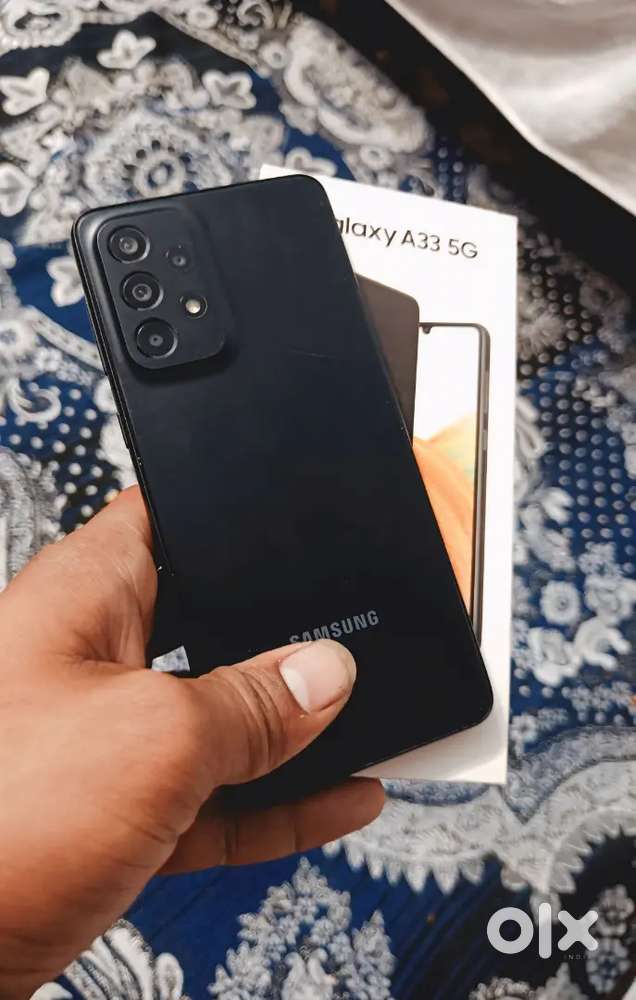 A33 5G in display finger