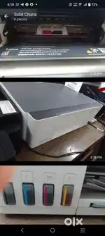 HP TANK PRINTER  WI FI-210 under warranty