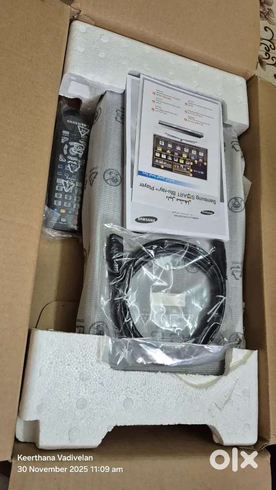 Samsung Orginal Blu-Ray player - New pack, Never used.