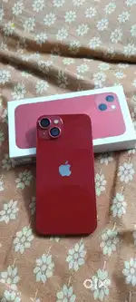Apple iphone 13  (Red) colour 128gb