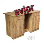 New wooden office table reception table office furniture boss counter