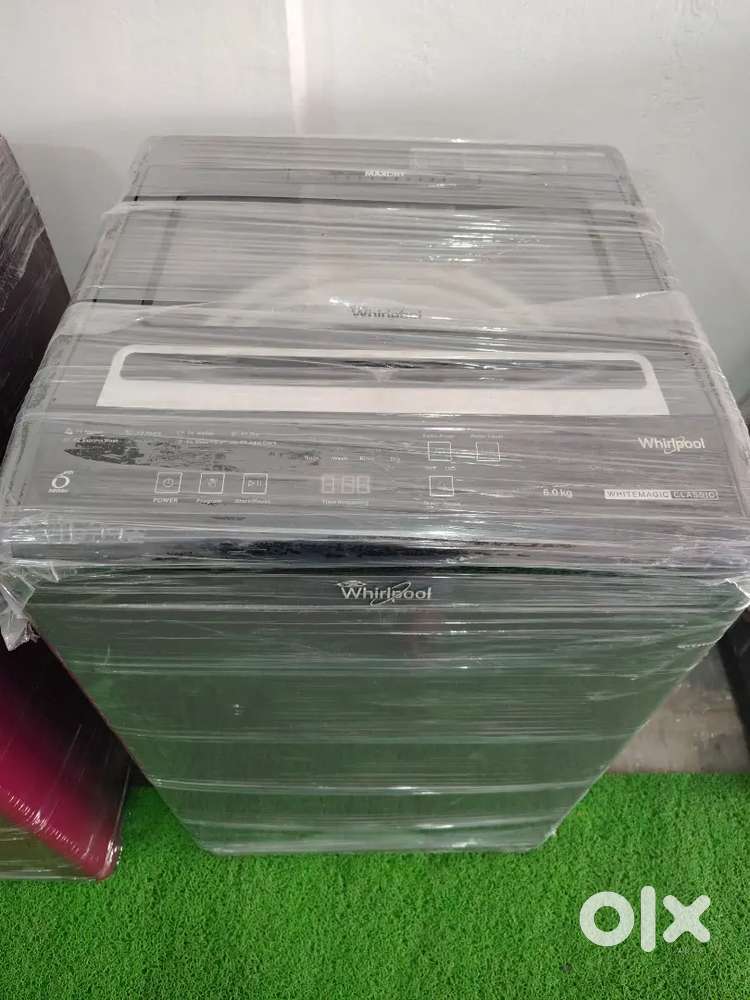 Washing machine with warranty