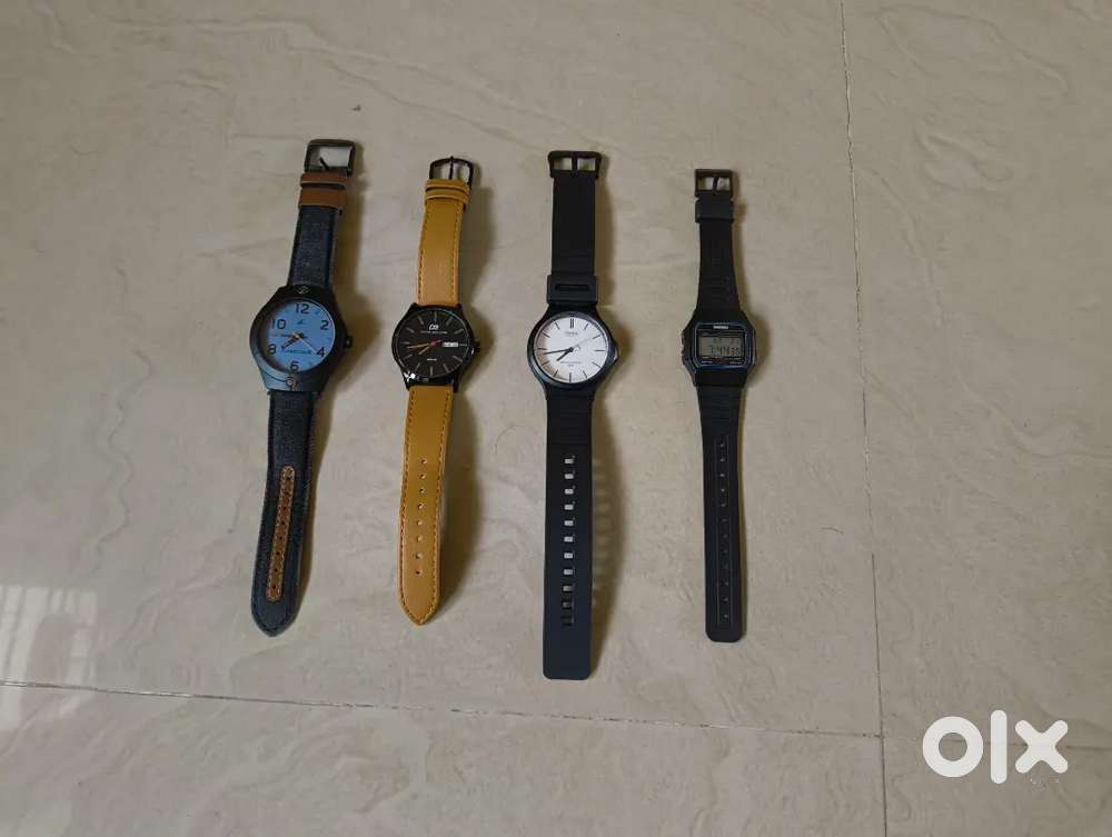 Casio and Fastrack watches for men and women. Buy 2 Get 2 FREE watches