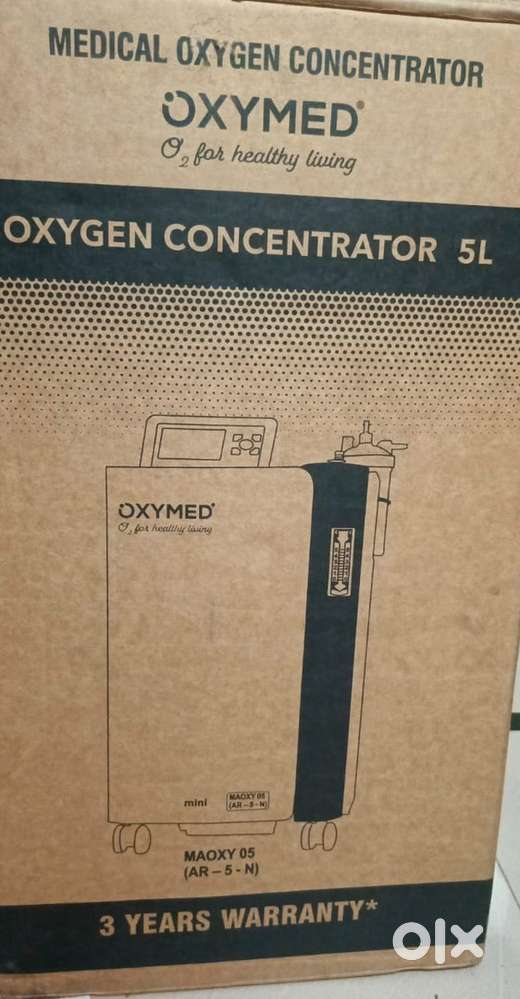 Oxymed 5L Oxygen Concentrator – High Performance