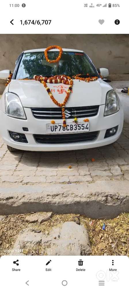 Maruti Suzuki Swift Dzire gadi registration 2030 Tak