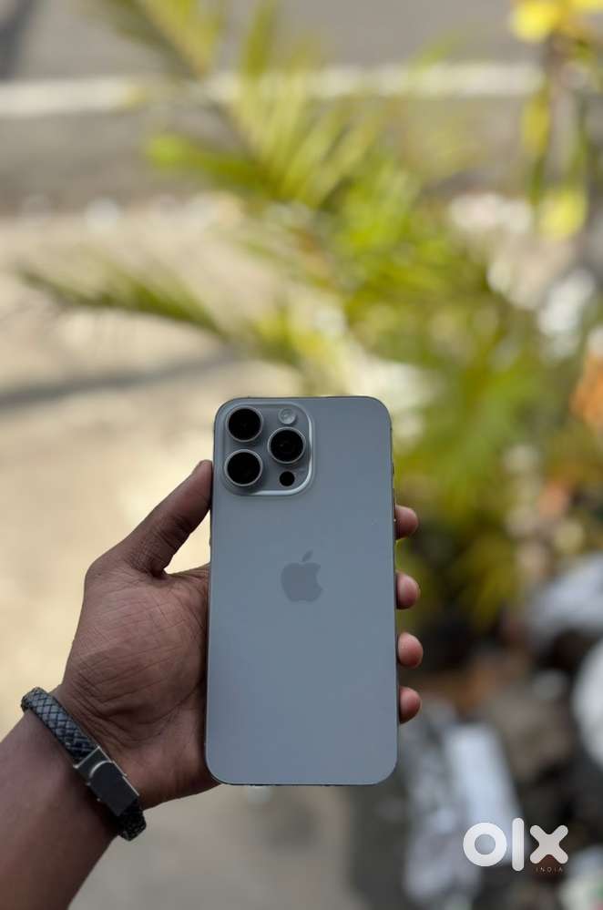 Iphone 15 pro max 256gb 91%Bh with full box neat condition