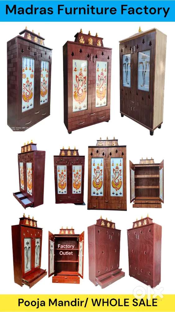 Sairam Furniture new devotional Pooja mandir Factory Outlet Price