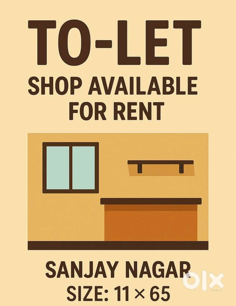 Shop for rant at sanjay nagar