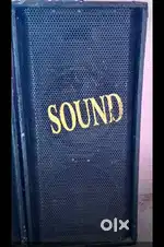 Dj spekar and amplifier