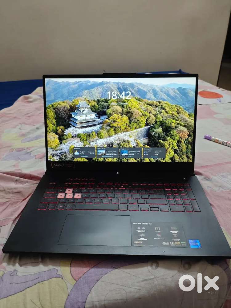 ASUS TUF Gaming F17  Intel Core i7 12th Gen 6GB Graphics Gaming Laptop