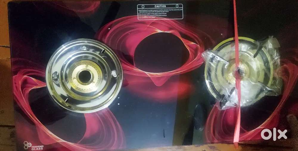 2 burner steel Gas stove