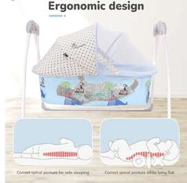 R for Rabbit Lullabies Baby Cradle Automatic Swing