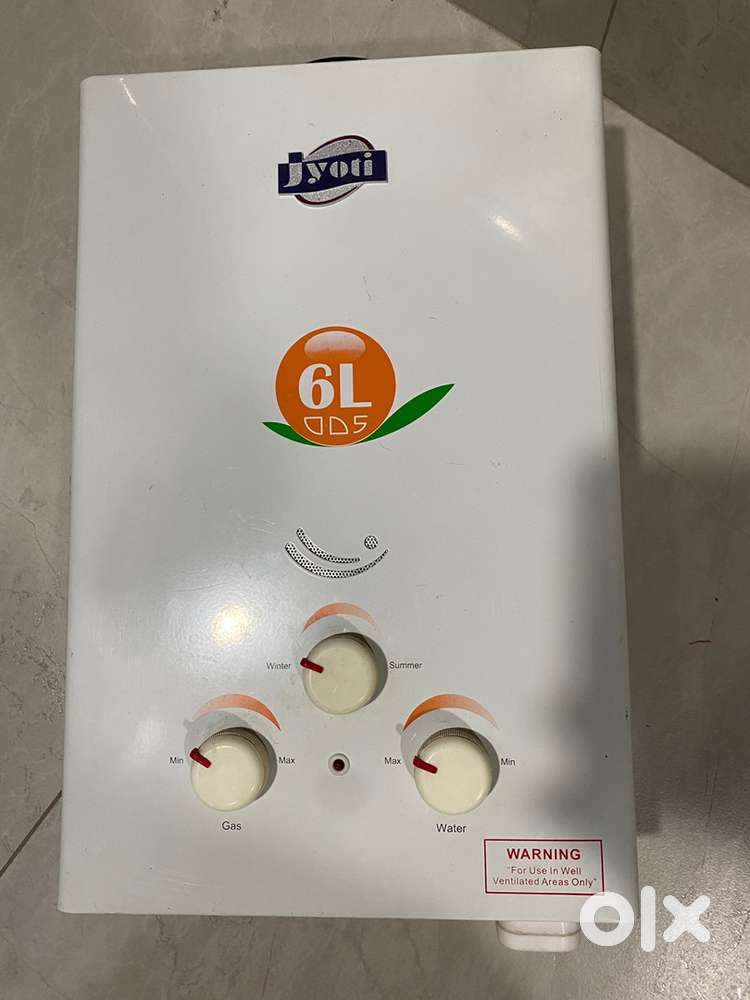 Jyoti Gas geyser Deluxe 6 litre model