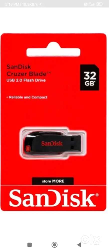 San disk 32gb pen drive