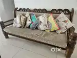 Sofa, center table, study