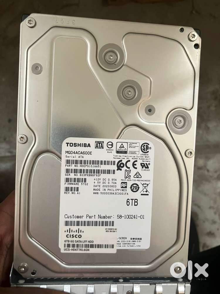 Toshiba 6 TB hard drive