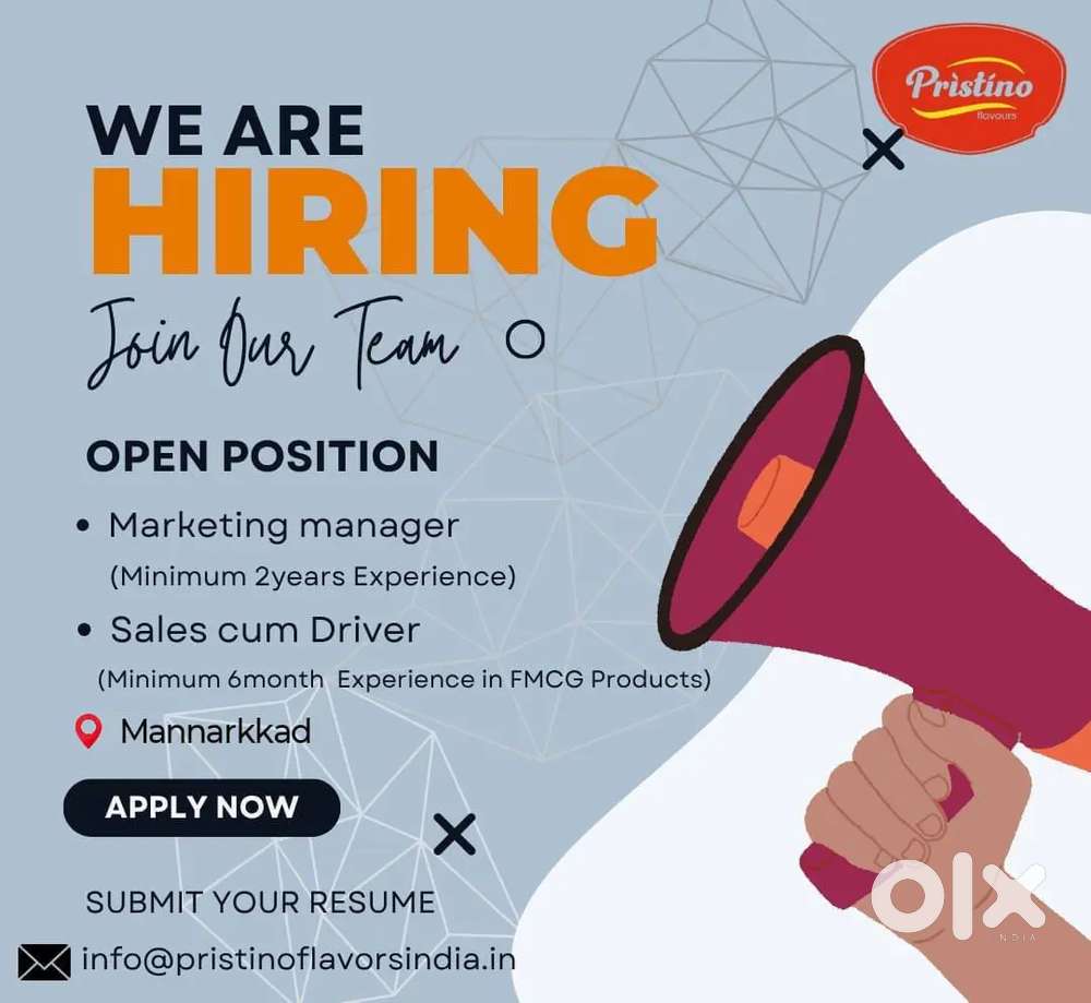 Sales executive cum driver