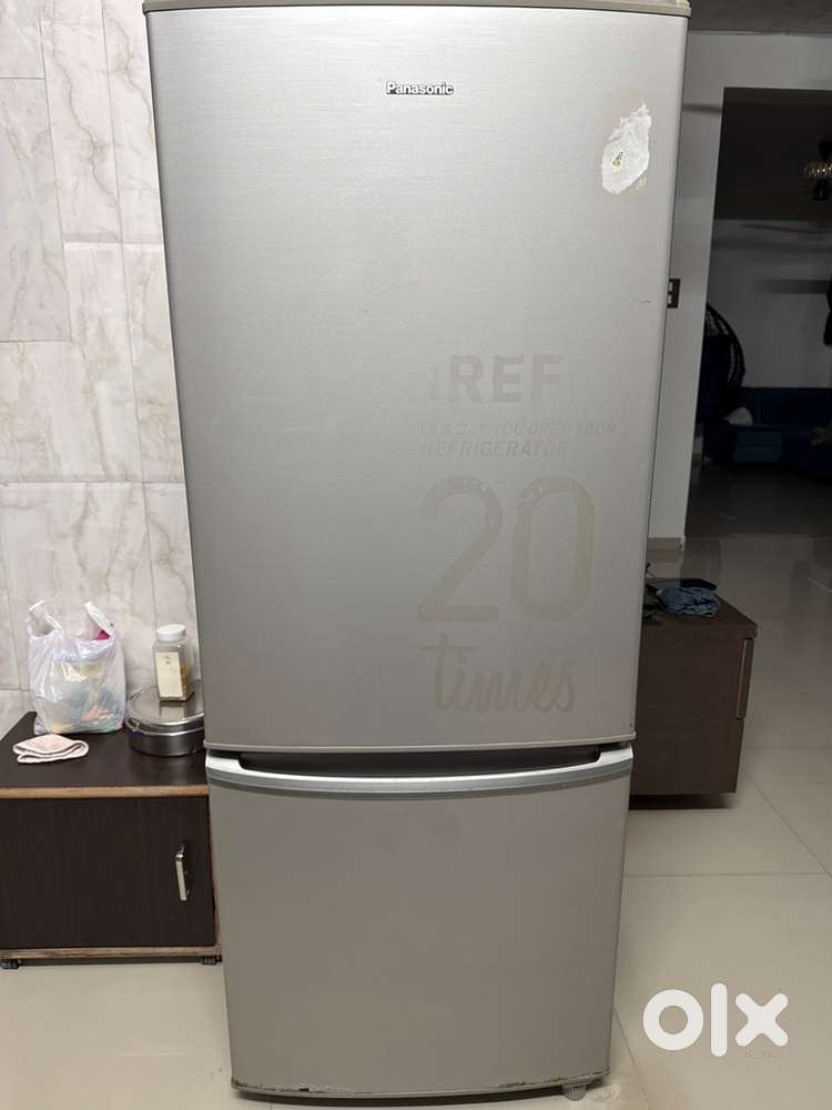Panasonic double door full working condition fridge